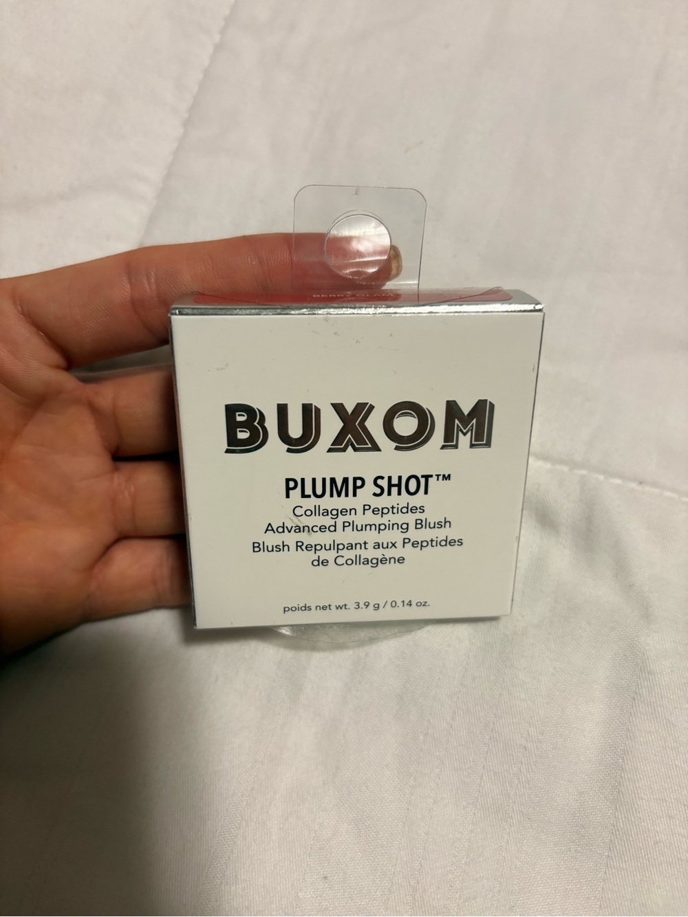 BUXOM Plump Shot Advanced Plumping Blush — Pink